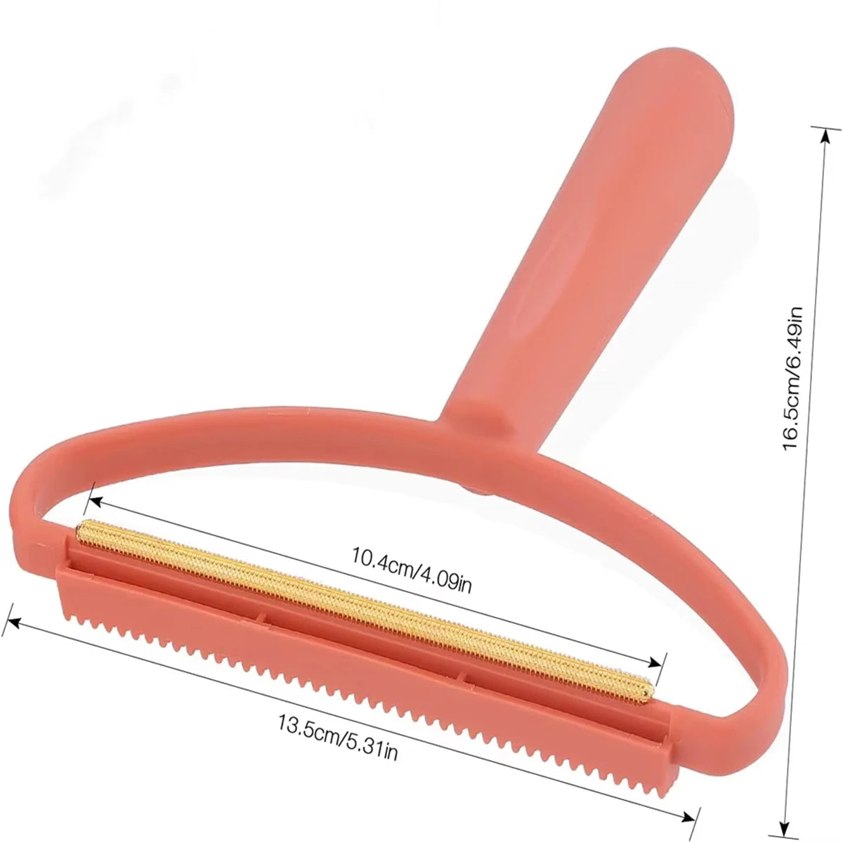 Portable Hair Remover Reusable Double-Sided Scraper Used for Cleaning Pet Hair and Dust in Clothes Furniture and Carpets